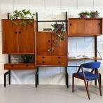 Vintage wandmeubel •Louis van Teeffelen•, Huis en Inrichting, Ophalen of Verzenden