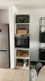Ikea keukenkast kolom voor oven micro zelf demonteren, Comme neuf, Enlèvement ou Envoi