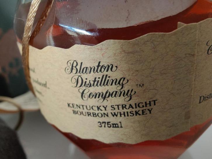Blanton's 375ml Original Single Barrel uit 1995! + box Rare!, Verzamelen, Wijnen, Nieuw, Overige typen, Overige gebieden, Ophalen of Verzenden