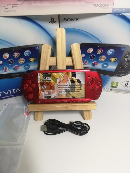 Sony PSP Playstation Portable Console 3000 Radiant Red, Games en Spelcomputers, Spelcomputers | Sony PSP, Zo goed als nieuw, PSP