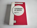 Livre/guide - L’ANATOMIE EN POCHE - Éditions DOIN /État NEUF, Comme neuf, Sciences humaines et sociales, Pauchet & Dupret, Enlèvement ou Envoi