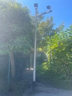lantaarnpaal rond conisch hoogte 3 m, Tuin en Terras, Buitenverlichting, Ophalen, Gebruikt, Aluminium