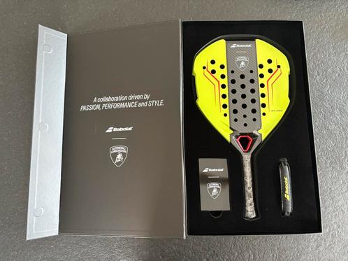 Babolat x Lamborghini BL.002 Padel Racket Lime Green, Sport en Fitness, Padel, Nieuw, Padelracket, Ophalen of Verzenden