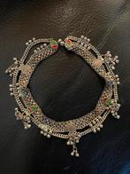 Vintage zilveren enkelband 44 gram, Ophalen, Zo goed als nieuw, Zilver