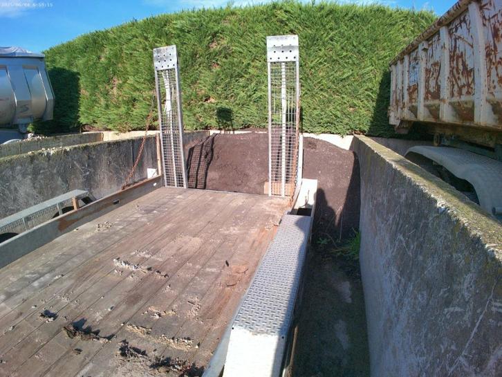 Machine transporter Oprij aanhanger TACK, Auto diversen, Aanhangers en Bagagewagens, Gebruikt, Ophalen