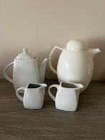 Koffie-, theepot, melkkannetje en suikerpotje, Huis en Inrichting, Ophalen, Zo goed als nieuw