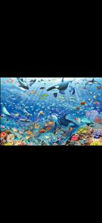 Ravensburger Puzzle 3000 pièces "le monde sous marin coloré", Hobby & Loisirs créatifs, Enlèvement, Plus de 1 500 pièces, Comme neuf