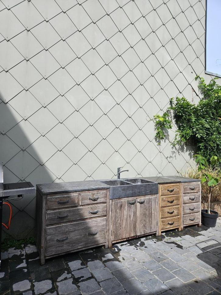 Buitenkeuken arduin, Tuin en Terras, Overige Tuin en Terras, Gebruikt, Ophalen