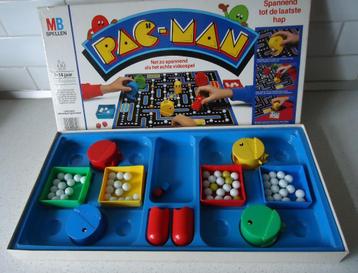 Vintage Bordspel "Pac-Man" van MB in prima staat ! beschikbaar voor biedingen