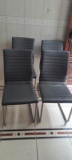 4 chaises, Maison & Meubles, Enlèvement, Cuir