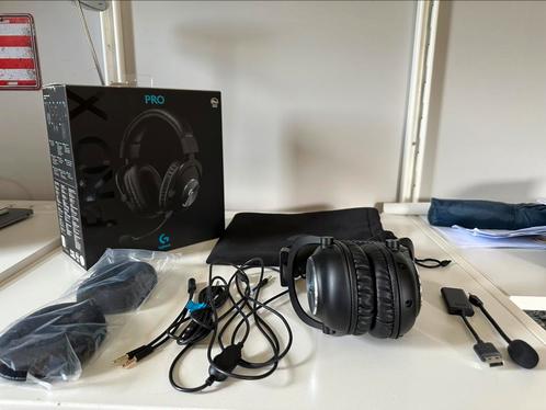 Logitech G Pro X, Computers en Software, Headsets, Zo goed als nieuw, Ophalen of Verzenden
