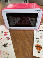 Bigben wekkerradio met stickers, Elektronische apparatuur, Wekkers, Ophalen of Verzenden, Zo goed als nieuw