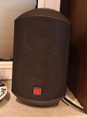 6 x turbo sound impact + muurbeugel  beschikbaar voor biedingen