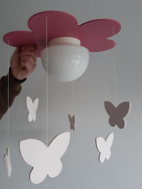Philips myKidsroom Meria plafonniere roze vlinders, Kinderen en Baby's, Kinderkamer | Inrichting en Decoratie, Zo goed als nieuw