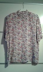 blouse met kleine bloemen L, Ophalen of Verzenden, Zo goed als nieuw, Maat 42/44 (L), Roze
