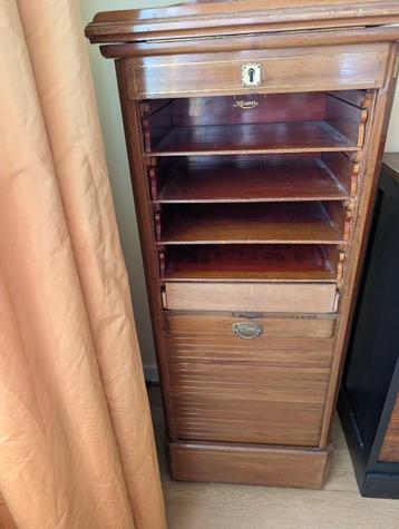 Meuble de métier à volet ancien avec écritoire, Enlèvement