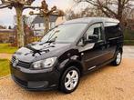 MOOIE VW CADDY 1.6 TDI AIRCO GEKEURD, Auto's, Euro 5, Caddy Combi, Zwart, Bedrijf