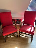 2 rode stoelen, Ophalen