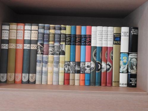 Volledige verzameling jaarboeken Winkler Prins, Boeken, Encyclopedieën, Zo goed als nieuw, Complete serie, Ophalen