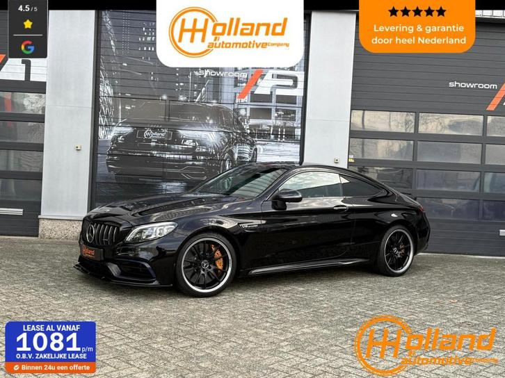 Mercedes C-klasse Coupé AMG 63 S Premium Plus Pack| Pano| K, Auto's, Mercedes-Benz, Bedrijf, Te koop, C-Klasse, 360° camera, ABS