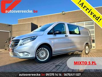 Mercedes-Benz Vito 116 PERFECT TOOL MIXTO A3/L3 (44.500ex.), Autos, Cuir, Argent ou Gris, Achat, Entreprise