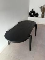Salontafel, Huis en Inrichting, Tafels | Salontafels, Ophalen, Gebruikt, 100 tot 150 cm, Kleine salontafel zwart