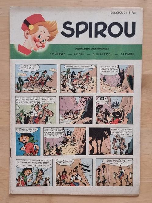 fascicule SPIROU du 8 juin 1950, Boeken, Stripverhalen, Gelezen, Ophalen of Verzenden