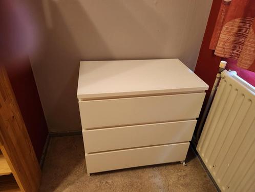 Witte ladekast Ikea, Huis en Inrichting, Kasten | Ladekasten, Gebruikt, Minder dan 100 cm, 50 tot 100 cm, 25 tot 50 cm, Ophalen
