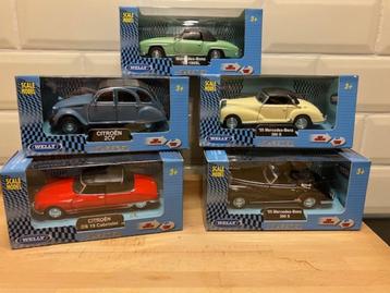 Mercedes SL & Citroen DS beschikbaar voor biedingen