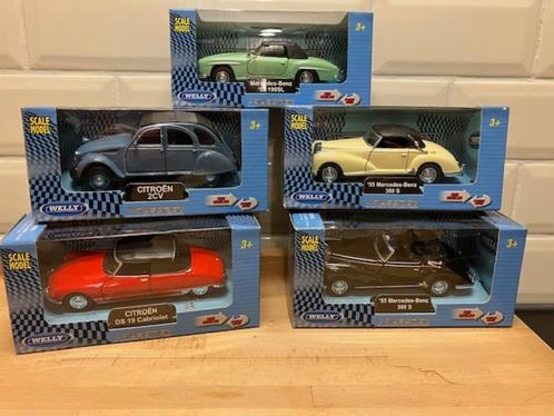 Mercedes SL & Citroen DS, Hobby en Vrije tijd, Modelauto's | 1:43, Nieuw, Auto, Overige merken, Ophalen of Verzenden