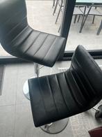 Zwart Keukenstoelen, Huis en Inrichting, Barkrukken, Ophalen, Gebruikt, Draaibaar