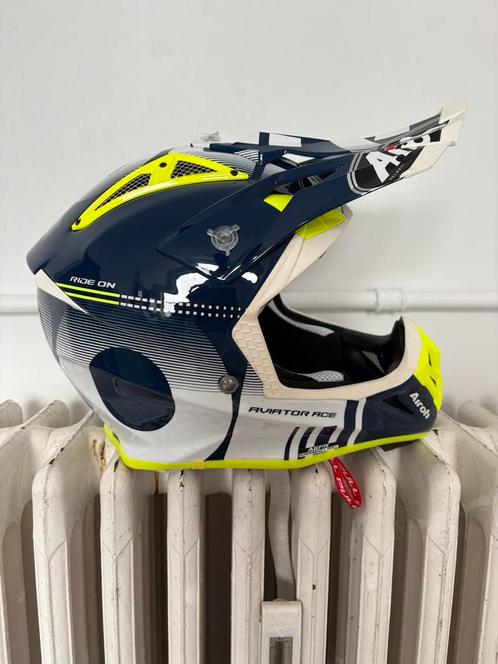 Crosshelm Airoh Aviator Ace Nemesi, Motoren, Kleding | Motorhelmen, Heren, Offroadhelm, M, Nieuw zonder kaartje, Ophalen of Verzenden