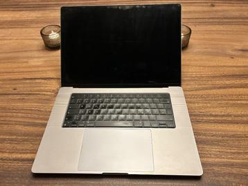 16' Macbook Pro M1 A2485 - 32G ram 512 Gb SSD (scherm stuk) beschikbaar voor biedingen