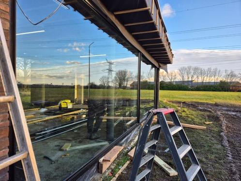 Bouwen Materialen Kozijnen Woning Loods, Doe-het-zelf en Bouw, Raamkozijnen en Schuifdeuren, Nieuw, Schuifpui, Aluminium, 225 cm of meer