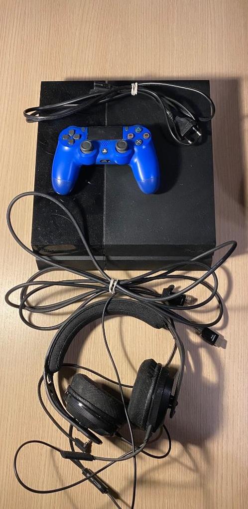 Playstation 4, Consoles de jeu & Jeux vidéo, Consoles de jeu | Sony PlayStation 4, Utilisé, Original, 500 GB, Avec 1 manette, Enlèvement