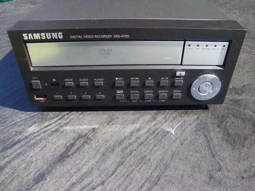 Samsung srd-470d dvd - hdd recorder - beveiliging - camera, Audio, Tv en Foto, Videobewaking, Gebruikt, Ophalen of Verzenden