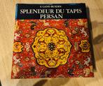 Livre sur SPLENDEUR DU TAPIS PERSAN, Gelezen, Erwin Gans-Ruedin, Verzenden, Overige onderwerpen