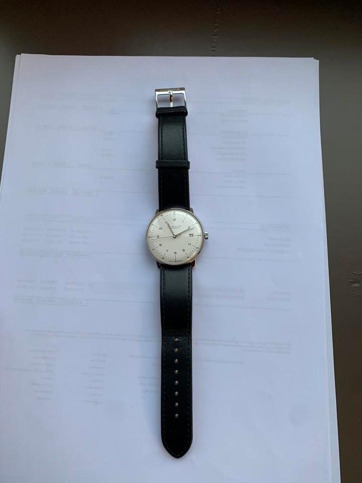 Junghans Max Bill automatic, Handtassen en Accessoires, Horloges | Heren, Zo goed als nieuw, Ophalen