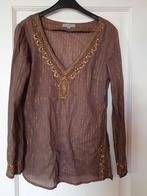 Belle tunique orientale marron/or, taille M, Vêtements | Femmes, Brun, Taille 38/40 (M), Mila, Enlèvement ou Envoi