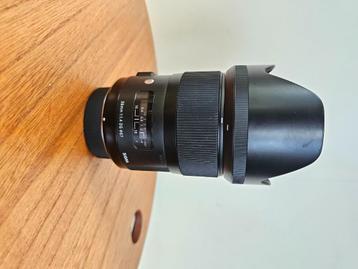 sigma art 35mm F1.4 DG lens voor nikon