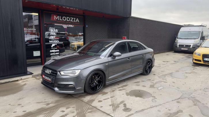 Audi A3 1.4 TFSI Limo Sline TUNED VMAXX + 19" JR34, Auto's, Audi, Bedrijf, Te koop, A3, ABS, Airbags, Airconditioning, Alarm, Bluetooth