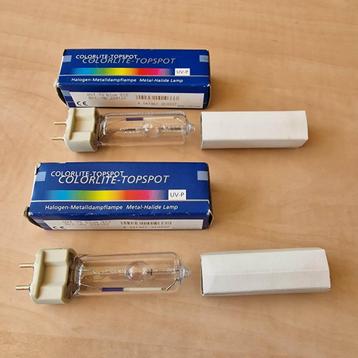 2 x Colorlite Topspot Halogeen Metal-halide lampen UV-P 70 beschikbaar voor biedingen
