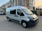 CITROEN JUMPER 2.0 HDI 2017 120000KM DUBBELE CABINE EURO6B, Auto's, Bestelwagens en Lichte vracht, Voorwielaandrijving, Stof, Euro 6