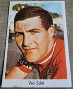 Wielrenner Victor Van Schil: oude fotokaart, Verzamelen, Ophalen of Verzenden, Gebruikt, Poster, Plaatje of Sticker