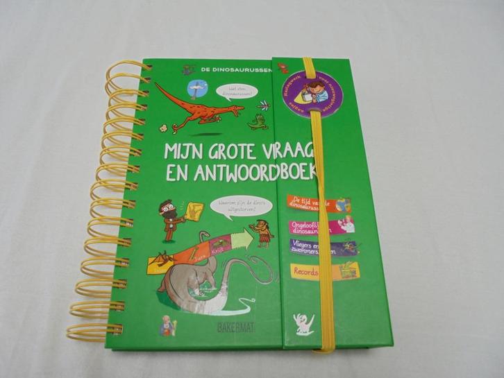 De dinosaurussen. Mijn grote vraag- en antwoordboek., Boeken, Kinderboeken | Jeugd | onder 10 jaar, Zo goed als nieuw, Non-fictie