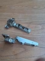 12 rvs scharnieren met rem (keukenkast), Huis en Inrichting, Ophalen