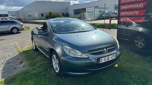 Peugeot 307 cc, Autos, Peugeot, Particulier, Essence, Euro 4, Cabriolet, 2 portes, Boîte manuelle, Bleu, Noir, Cuir, Traction avant