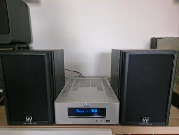 Superbes haut-parleurs d'étagère Hifi Wharfedale Diamond V v disponible aux enchères