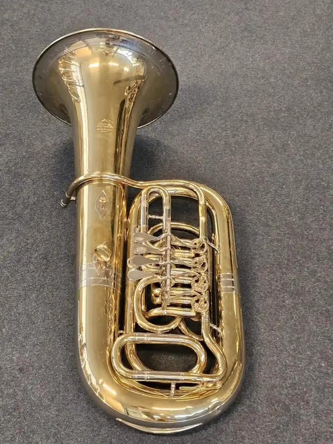 Tuba en fa à 4 soupapes Miraphone Exclusive mod. 80, Musique & Instruments, Instruments à vent | Tubas, Utilisé, Autres types