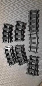 Lego city trainrails nr. 60205, Ophalen of Verzenden, Lego, Zo goed als nieuw, Losse stenen
